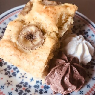 ホットケーキミックスで作るバナナケーキ